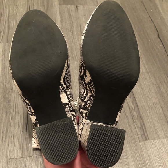 SOLD Madden Girl Snakeskin Booties - Picture 8 of 16